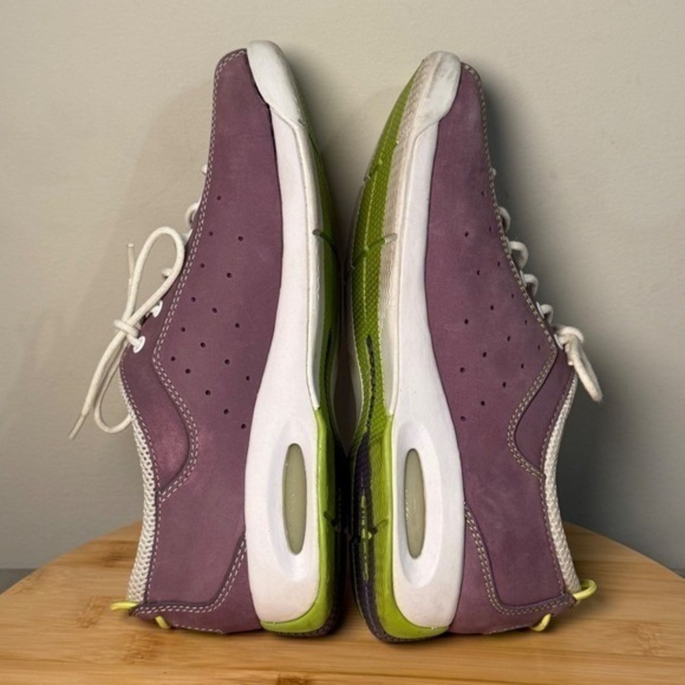 Cole Haan G Series NikeAir Sneaker Womens 6B Purple Green Sporty Athleisure Walk - Picture 5 of 8